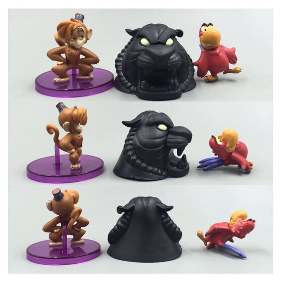 Aladdin Jasmine Figure with Genie Lamp, 9pcs Charaters Inspired by Aladdin movie - Picture 8 of 8